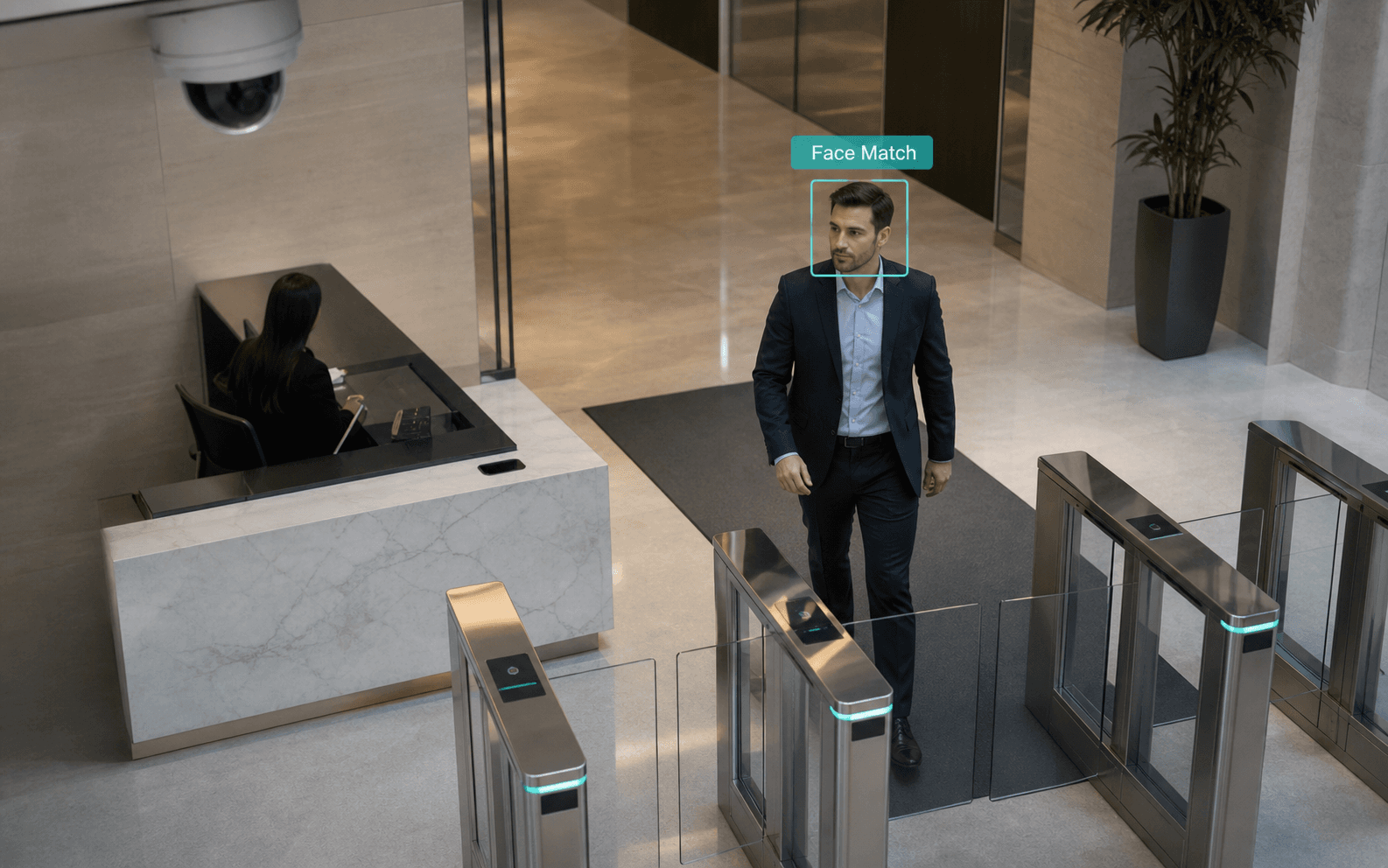 Face Recognition detection from the SiteGuard system